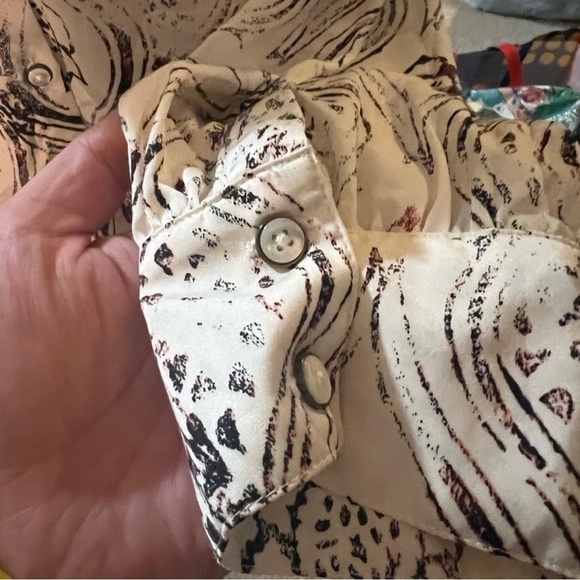 Seven7 Melissa McCarthy Hi Lo Blouse size L - Picture 4 of 5